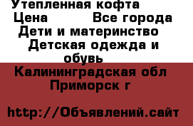 Утепленная кофта Dora › Цена ­ 400 - Все города Дети и материнство » Детская одежда и обувь   . Калининградская обл.,Приморск г.